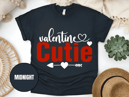 "Valentine Cutie, Valentine's Day" T-Shirt, (Gildan 5000) VD028