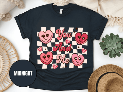 "You And Me, Valentine's Day" T-Shirt, (Gildan 5000) VD050