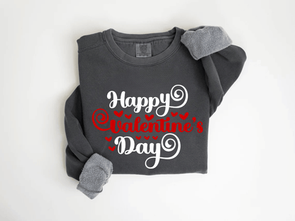 "Happy Valentine's Day" Valentine's Day (Comfort Color) VDS008