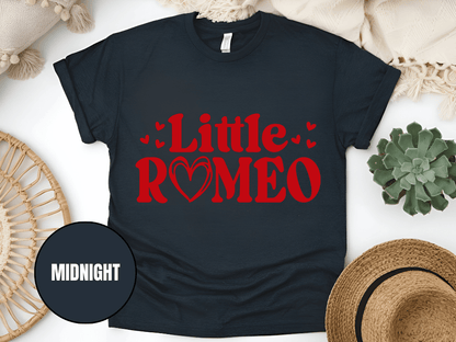 "Little Romeo, Valentine's Day" T-Shirt, (Gildan 5000) VD057