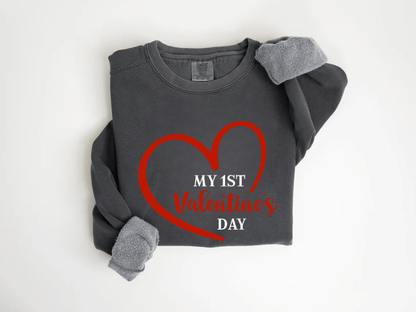 "My First Valentine's Day" Valentine's Day (Comfort Color) VDS023