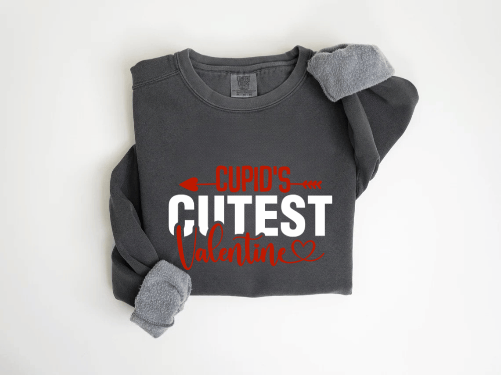 "Cupid's Cutest Valentine" Valentine's Day (Comfort Color) VDS018