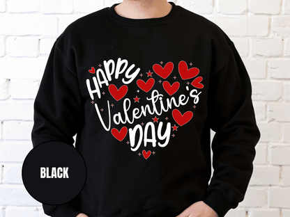 "Happy Valentine's Day" Valentine's Day (Gildan 18000) VD063