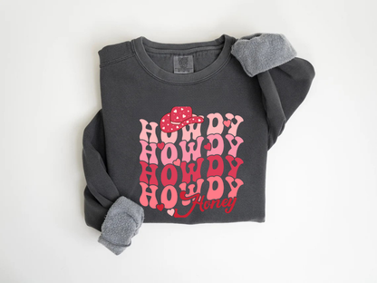 "Howdy Honey" Valentine's Day (Comfort Color) VDS042