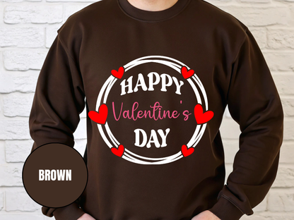 "Happy Valentine's Day" Valentine's Day (Gildan 18000) VD064