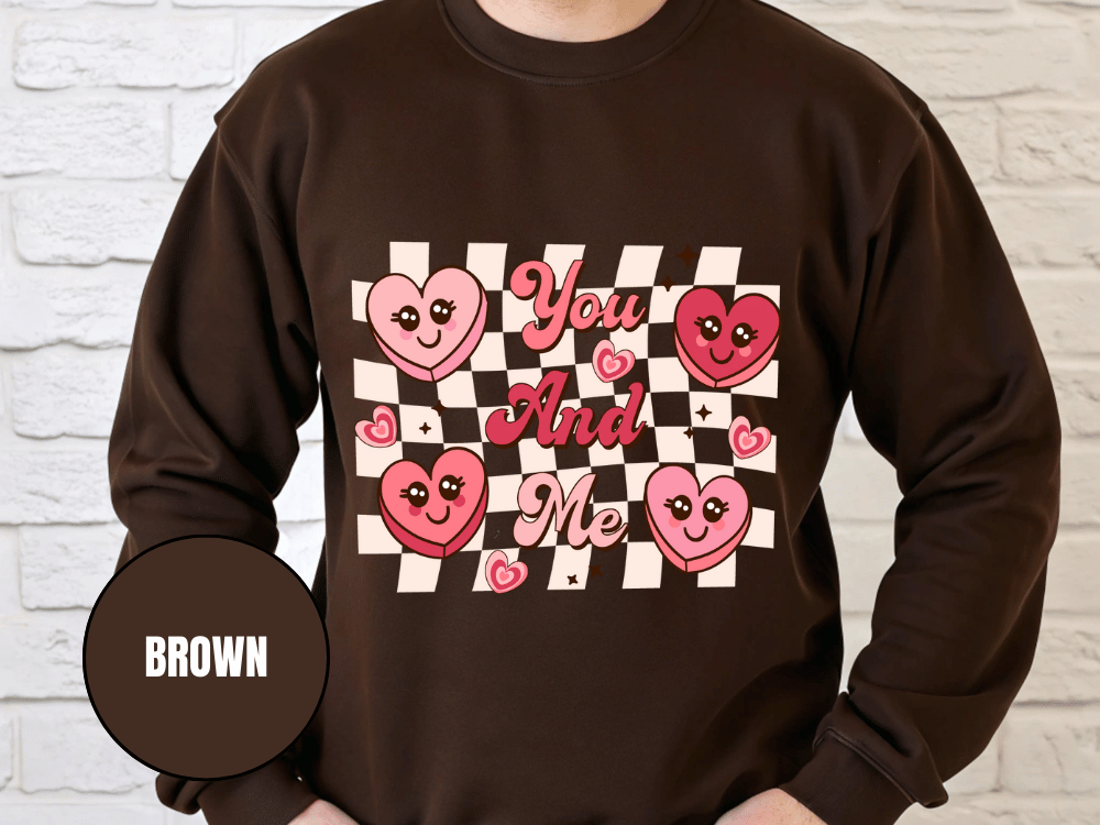 "You And Me" Valentine's Day (Gildan 18000) VD050