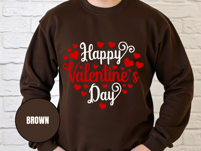 "Happy Valentine's Day" Valentine's Day (Comfort Color) VDS002