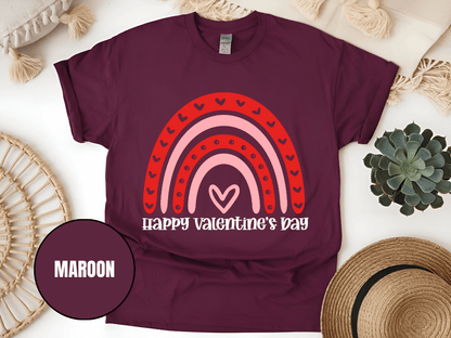 "Happy Valentine's day" T-Shirt, (Gildan 5000) VD005