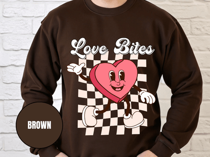 "Love Bites" Valentine's Day (Gildan 18000) VD046