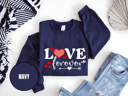 "Love Forever" Valentine's Day (Gildan 18000) VD056