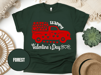 "Happy Valentine's day" T-Shirt, (Gildan 5000) VD006