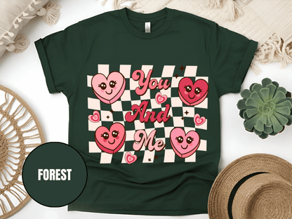 "You And Me, Valentine's Day" T-Shirt, (Gildan 5000) VD050