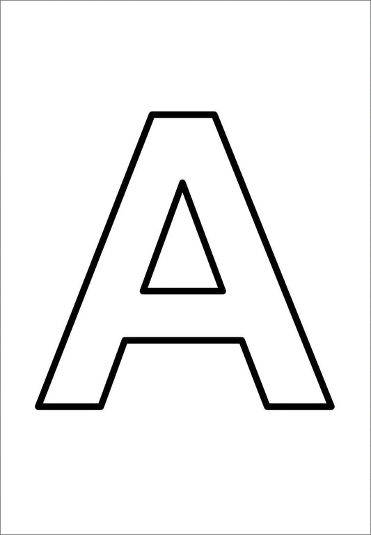 ABC Uppercase and Lowercase Letters - 28 PDF files for kids - for school