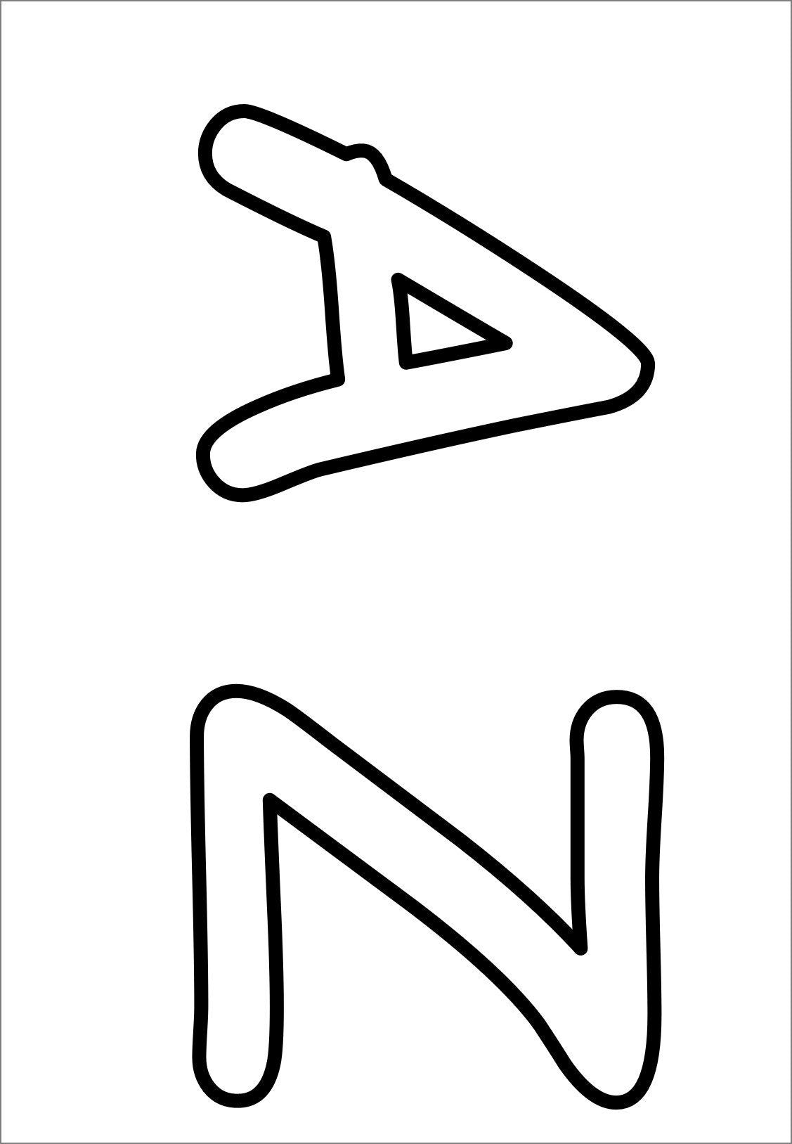 ABC Uppercase and Lowercase Letters - 28 PDF files for kids - for school