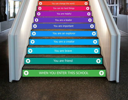 Educational Motivational decor, custom motivation classroom decor, school decor, school decoration, classroom rules decals
