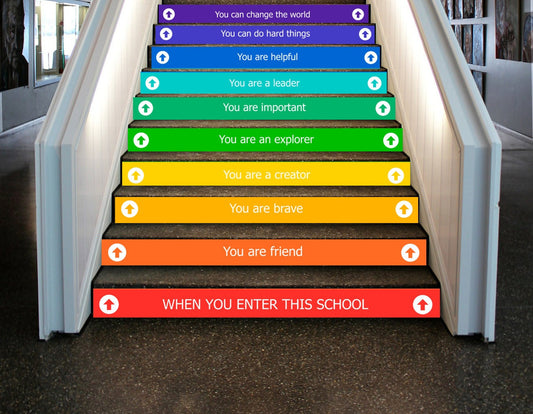 Educational Motivational decor, custom motivation classroom decor, school decor, school decoration, classroom rules decals